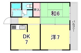 シエール灘の物件間取画像